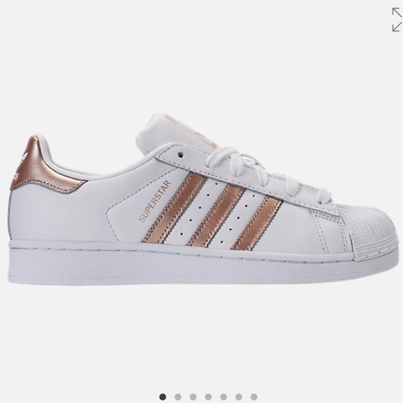 adidas Shoes | Superstar Rose Gold 75 | Poshmark ADIDAS SUPERSTAR ROSE GOLD 7.5